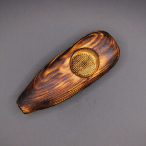 Charred Wood Smoking Pipe