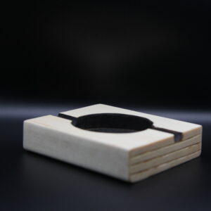 Geometric Wooden Ashtray