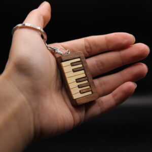 Piano Keys Keychain