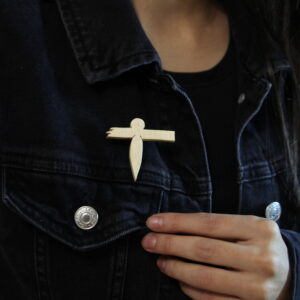 Spirited Away Paper Bird Pin