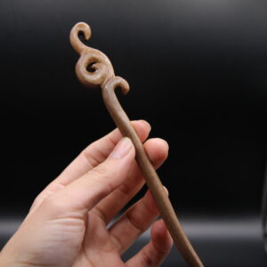 Spiral Curl Kanzashi Hair Pin