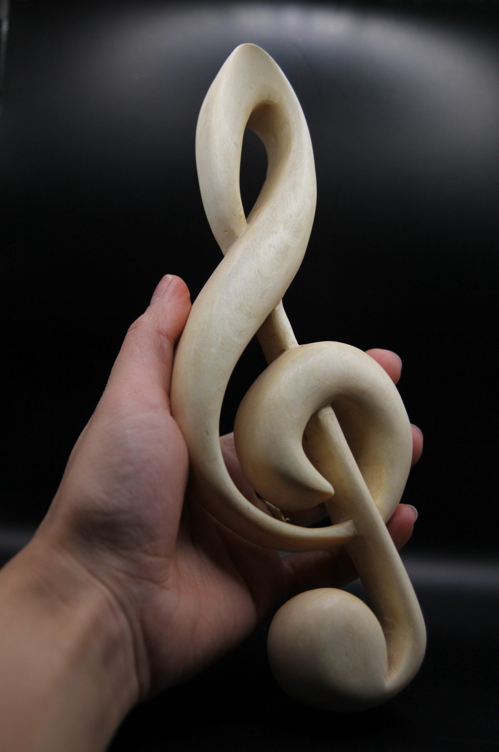 Treble Clef Sculpture